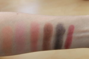 From Left to Right: Fairly Precious, At Dusk, Autoerotique, Amorous Alloy, It's Physical, Morning Rose. Photo by www.somethingtoconsiderblog.com